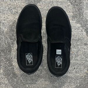 Vans Men's Black Slip-On Shoes